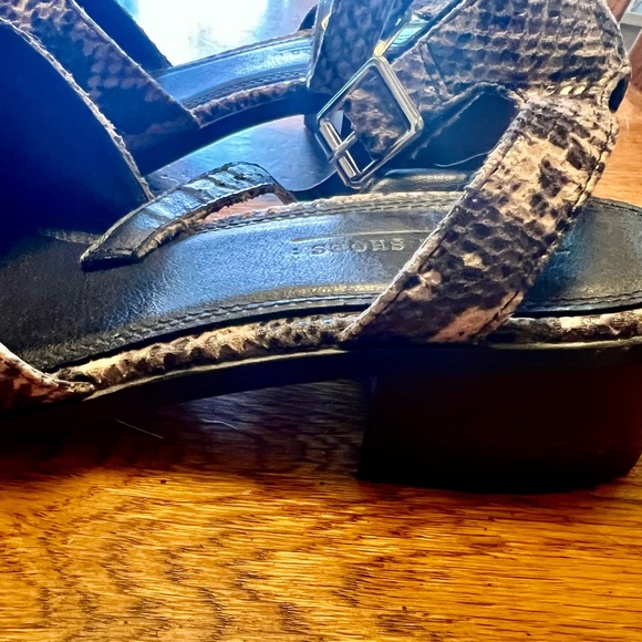 ASOS Python Print Low Heels, Size 8.5 - Picture 5 of 11